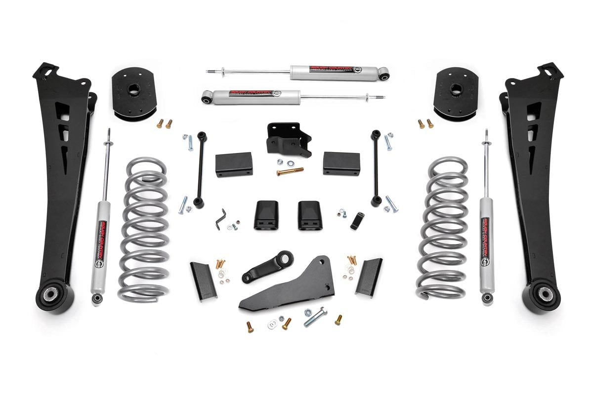 Ram 2500 Suspension Lift Kit - Rough Country - 4.5 Inch Lift Kit | Gas - '14-'18